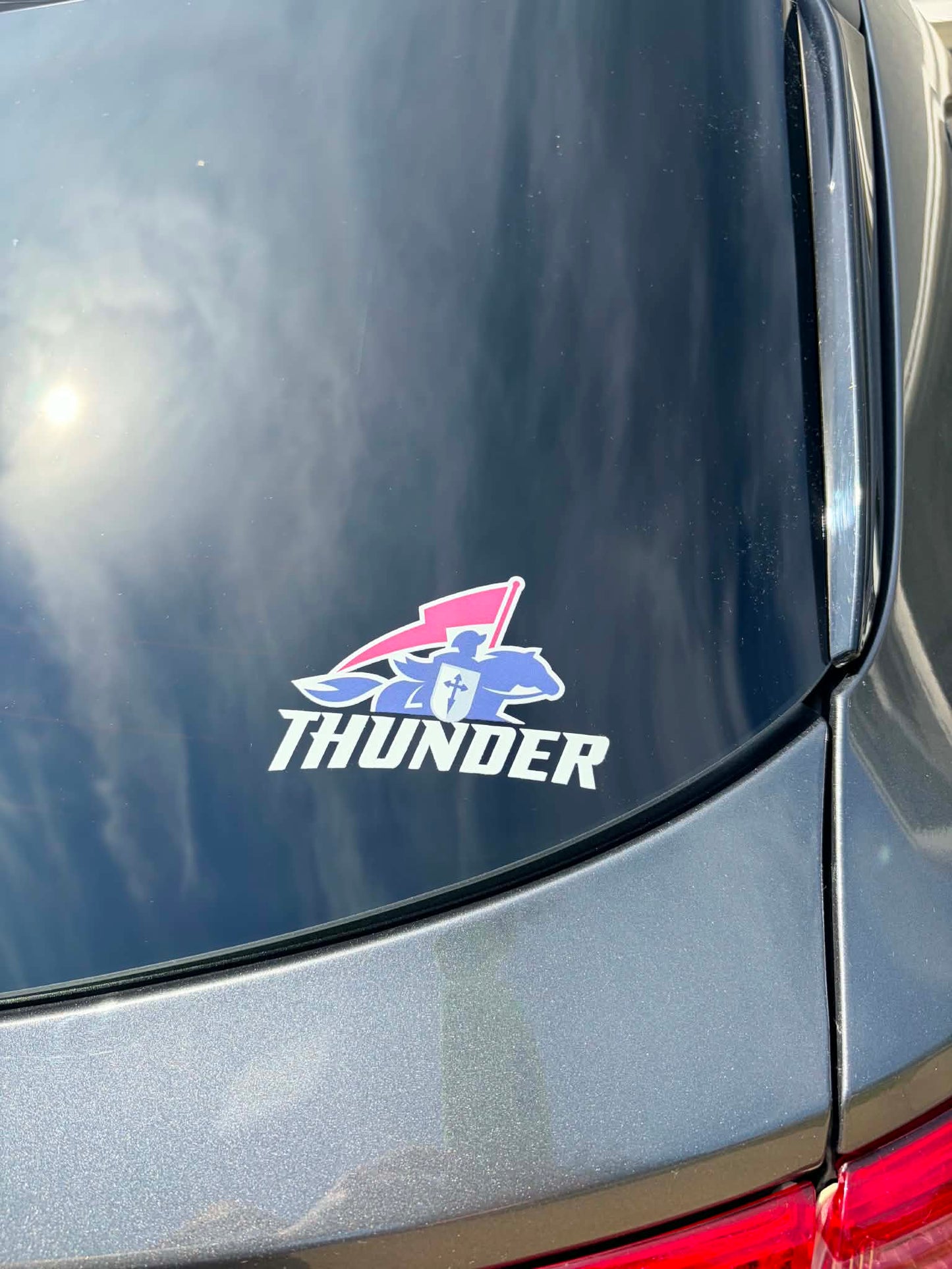 SJA Thunder Car Decal