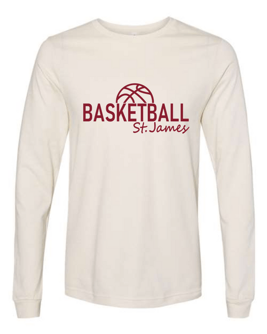 SJA Thunder Basketball Long Sleeve