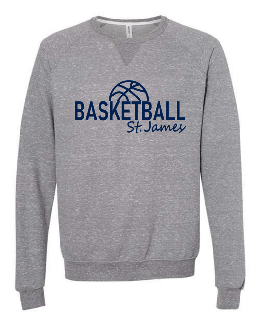 SJA Thunder Basketball Crewneck Gray/Navy