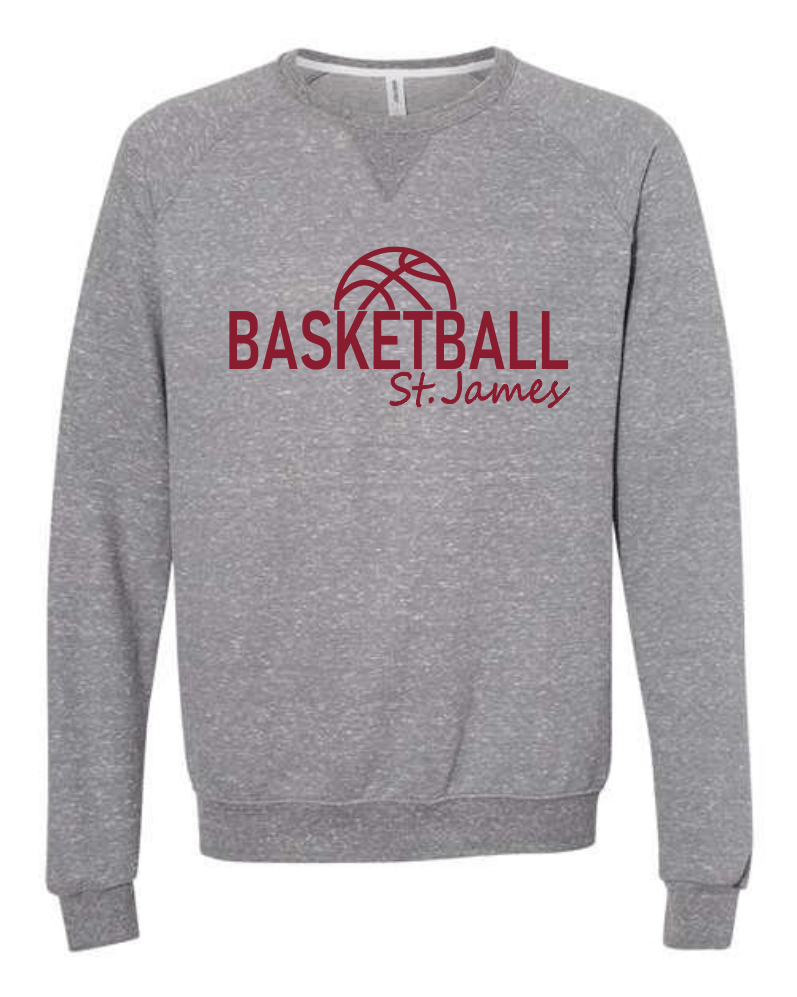 SJA Thunder Basketball Crewneck Gray