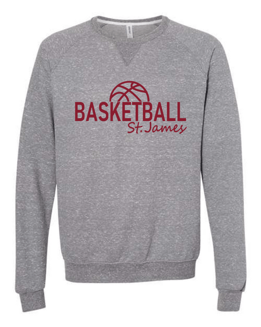 SJA Thunder Basketball Crewneck Gray
