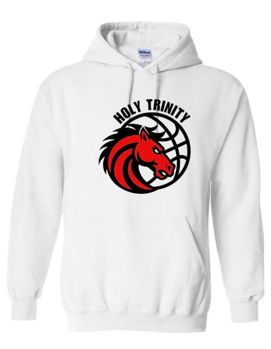 Holy Trinity Mighty Mustang Basketball Hooded Sweatshirt